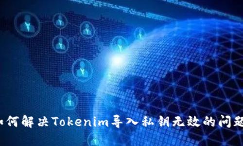 如何解决Tokenim导入私钥无效的问题？